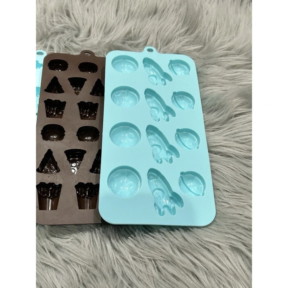 Silicone Mold Making Sets-‎ Dinosaur-Easter-Fast Food- Space